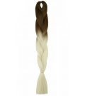 S2-144 Średni Brąz - Chłodny Blond "QUEEN Braids" - Włosy Syntetyczne Magfactory