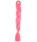 Neonowy Różowy "GLOW Braids Świecące w Ciemności" - Włosy Syntetyczne Magfactory
