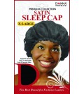 Czarny Czepek Do Spania XL "Sleep cap"- Donna