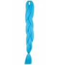 S1-5 Egzotyczny Błękitny "QUEEN Braids" - Włosy Syntetyczne Magfactory
